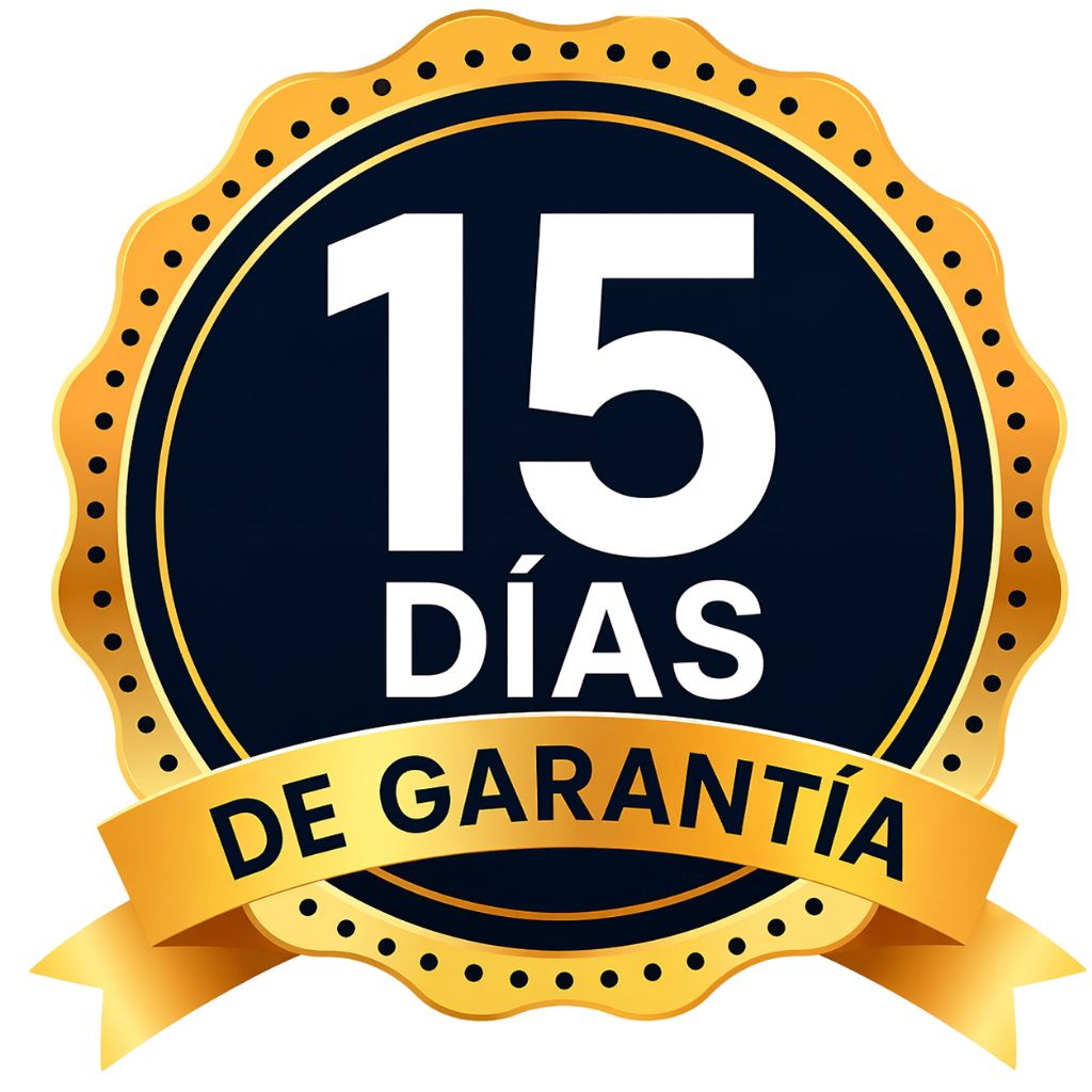 Garantía de 15 Días